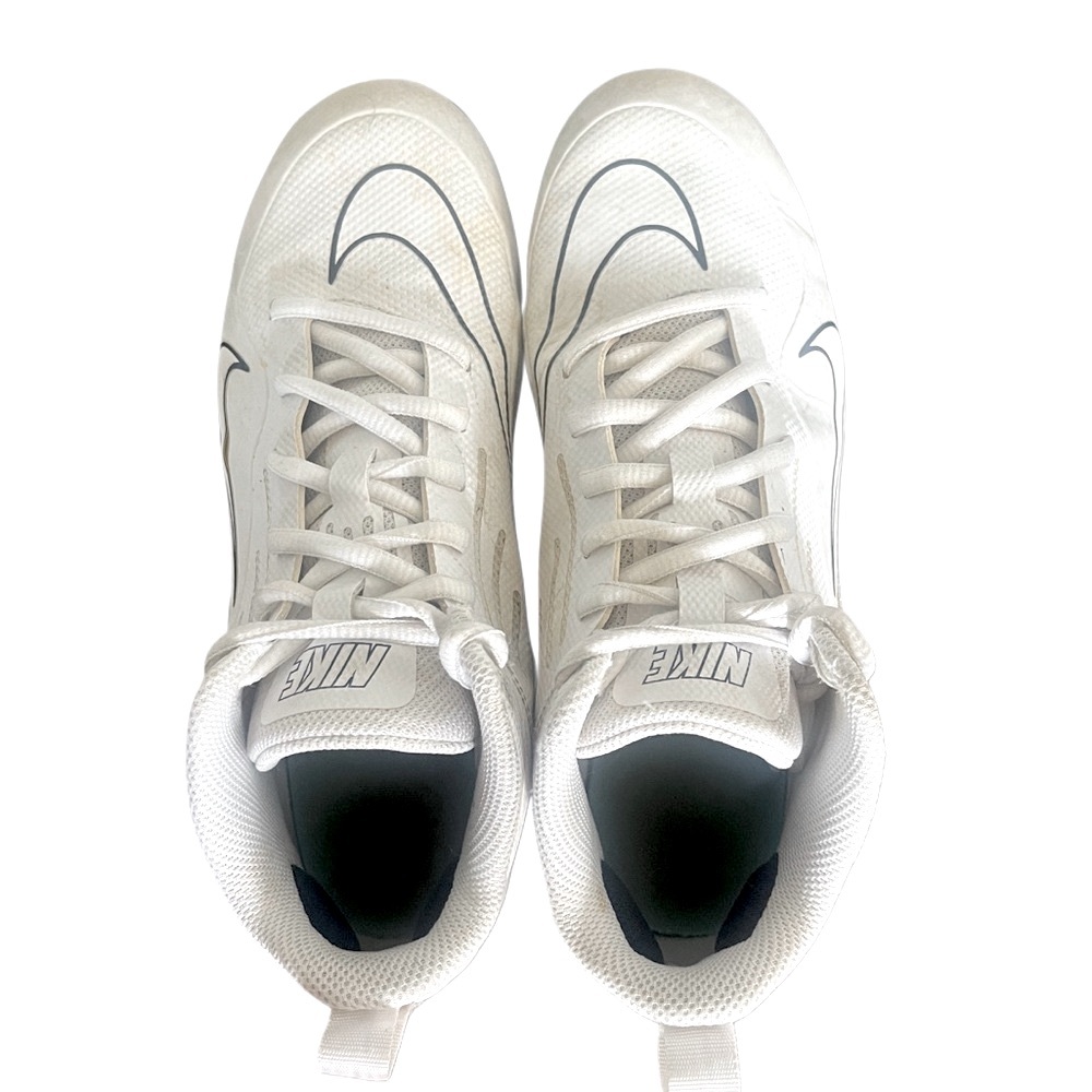 Nike Men’s Huarache 8 White Lacrosse Cleats